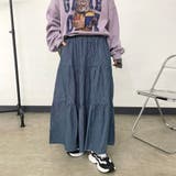 ヒッコリーティアードスカート | non-hedge  | 詳細画像2 