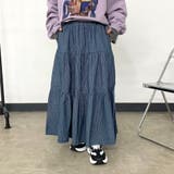 ヒッコリーティアードスカート | non-hedge  | 詳細画像3 