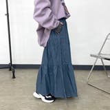 ヒッコリーティアードスカート | non-hedge  | 詳細画像6 