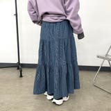 ヒッコリーティアードスカート | non-hedge  | 詳細画像7 