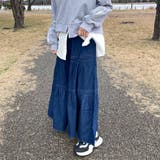 デニムティアードスカート | non-hedge  | 詳細画像12 