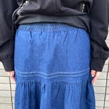 デニムティアードスカート | non-hedge  | 詳細画像18 