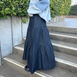 デニムティアードスカート | non-hedge  | 詳細画像5 