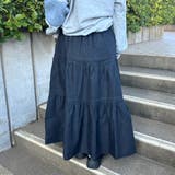 デニムティアードスカート | non-hedge  | 詳細画像6 