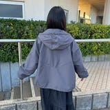 サイドラインフードブルゾン | non-hedge  | 詳細画像9 