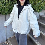 アイボリー | サイドラインフードブルゾン | non-hedge 