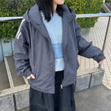 サイドラインフードブルゾン | non-hedge  | 詳細画像2 