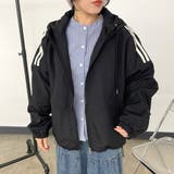 サイドラインフードブルゾン | non-hedge  | 詳細画像30 