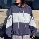 ネイビー | ライン切替プルオーバー | non-hedge 