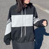 ブラック | ライン切替プルオーバー | non-hedge 