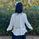 裏毛レイヤードプルオーバー | non-hedge  | 詳細画像11 