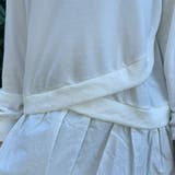 裏毛レイヤードプルオーバー | non-hedge  | 詳細画像15 