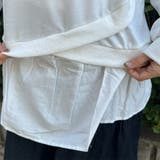 裏毛レイヤードプルオーバー | non-hedge  | 詳細画像16 