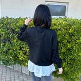 裏毛レイヤードプルオーバー | non-hedge  | 詳細画像27 