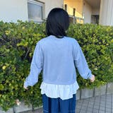 裏毛レイヤードプルオーバー | non-hedge  | 詳細画像6 