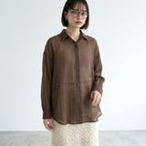 ブラウン | ガーゼシアーシャツ | non-hedge