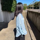 袖リボンシアーシャツ | non-hedge | 詳細画像14