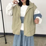 ナイロンフードベスト | non-hedge | 詳細画像9