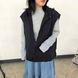 ナイロンフードベスト | non-hedge | 詳細画像25