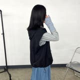 ナイロンフードベスト | non-hedge | 詳細画像26