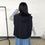 ナイロンフードベスト | non-hedge | 詳細画像27