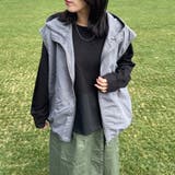 ナイロンフードベスト | non-hedge | 詳細画像3