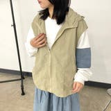 ナイロンフードベスト | non-hedge | 詳細画像7