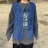デニムリボンベスト | non-hedge | 詳細画像13