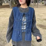 デニムリボンベスト | non-hedge | 詳細画像14