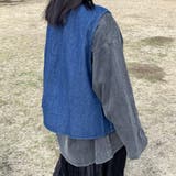 デニムリボンベスト | non-hedge | 詳細画像17