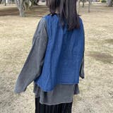 デニムリボンベスト | non-hedge | 詳細画像18