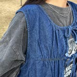 デニムリボンベスト | non-hedge | 詳細画像23