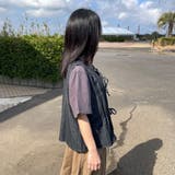 デニムリボンベスト | non-hedge | 詳細画像5