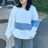 デニム切替プルオーバー | non-hedge  | 詳細画像17 