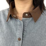 ヒッコリーバイカラーシャツ | non-hedge  | 詳細画像10 