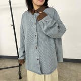 ヒッコリーバイカラーシャツ | non-hedge  | 詳細画像4 