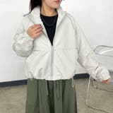 アイボリー | スタンドパイピングブルゾン | non-hedge 