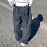 ステッチデニムイージーパンツ | non-hedge  | 詳細画像6 