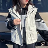 フードドロストベスト | non-hedge  | 詳細画像3 