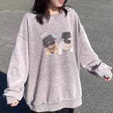 チャコール | ピグメントネコプルオーバー | non-hedge 