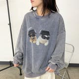 ネイビー | ピグメントネコプルオーバー | non-hedge 