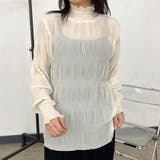 シフォンシャーリングブラウス | non-hedge  | 詳細画像4 