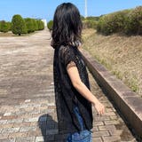 サイドリボンレースチュニック | non-hedge | 詳細画像9