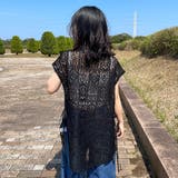 サイドリボンレースチュニック | non-hedge | 詳細画像10