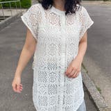 サイドリボンレースチュニック | non-hedge | 詳細画像16