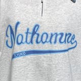 襟デニムハーフジップロゴTシャツ | non-hedge  | 詳細画像9 