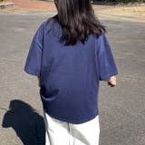 襟デニムハーフジップロゴTシャツ | non-hedge  | 詳細画像21 