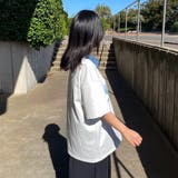 襟デニムハーフジップロゴTシャツ | non-hedge  | 詳細画像5 