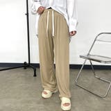 ベージュ | ラメプリーツパンツ | non-hedge 