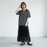 ピグメントハーフジップTシャツ | non-hedge  | 詳細画像14 